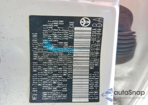 2015 Toyota Corolla L from USA, damaged, VIN 5YFBURHE6FP275579